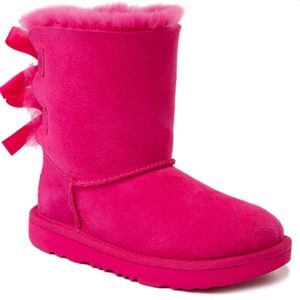 NEW Girls UGG Bailey Bow II Boots size 1